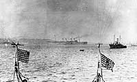 Photo # NH 64965: USS Von Steuben in Brest harbor, France, during World War I