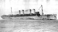 Photo # NH 97668: USS Von Steuben in New York Harbor, 1919