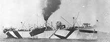 Photo # NH 100107:  USS Independence in 1918