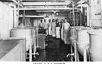 Photo # NH 103326:  Galley scene on USS Zeppelin, 1919